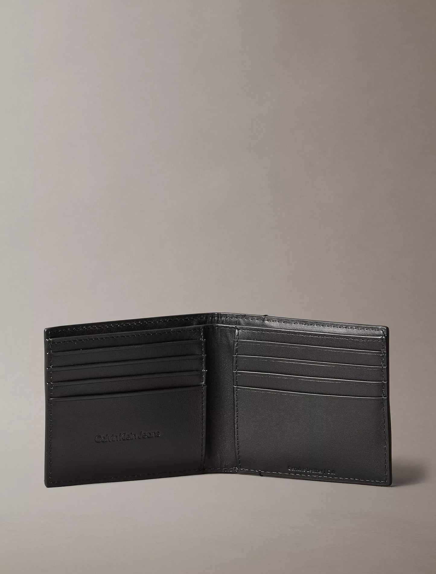 Cartera de caballero doble con monograma