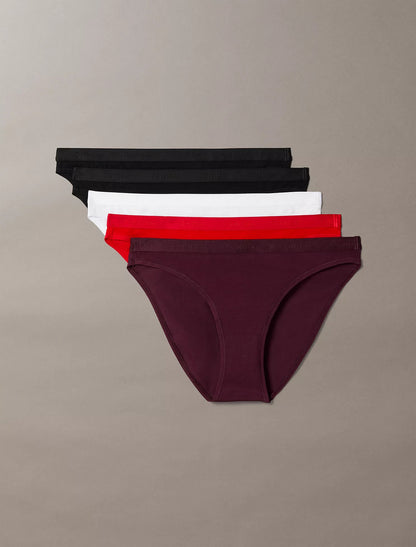 5 Pack de Panties con logo tipo bikini