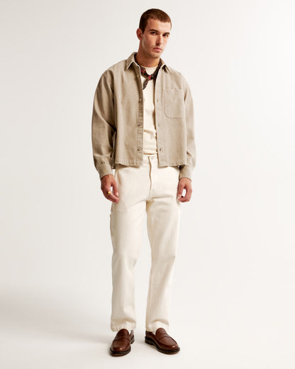 Franela cuello redondo unicolor