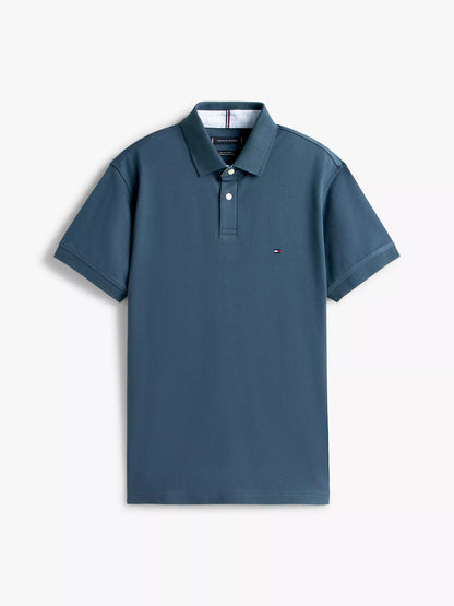 Chemise regular unicolor con logo