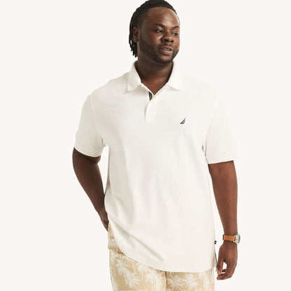 Chemise regular performance unicolor con logo para grandes