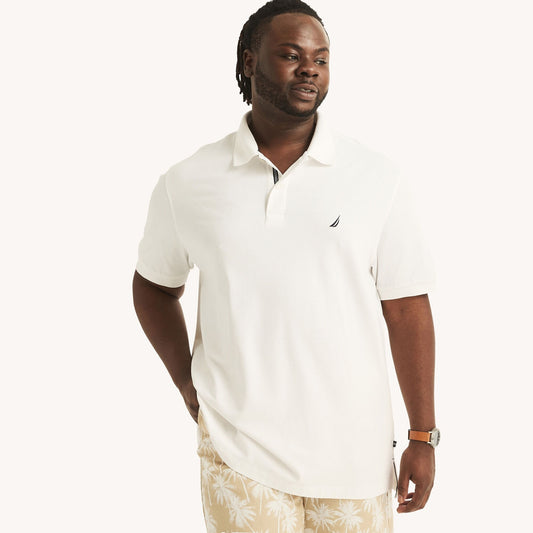 Chemise regular performance unicolor con logo para grandes