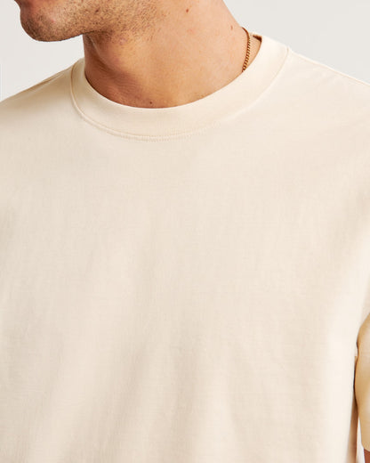 Franela cuello redondo unicolor