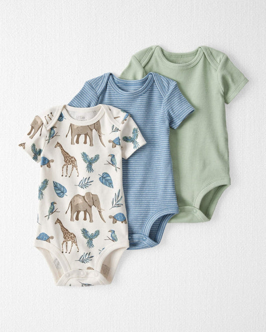 3 Pack Bodys para pequeños