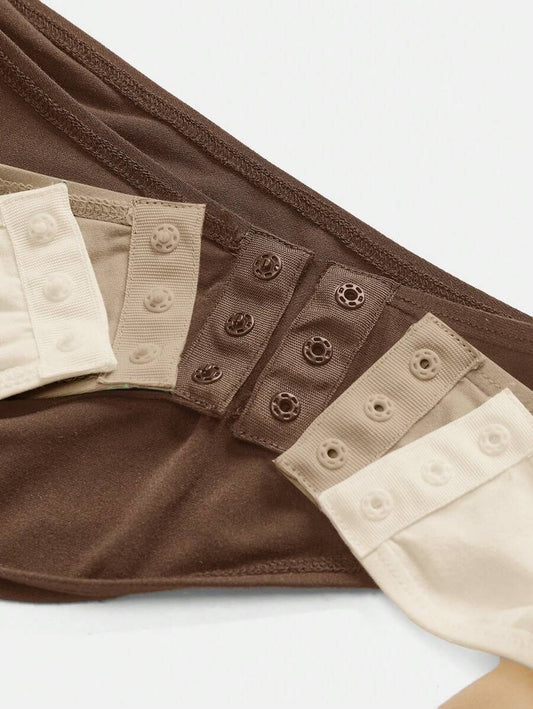 Body basico ajustado de punto, sin mangas y de cuello redondo