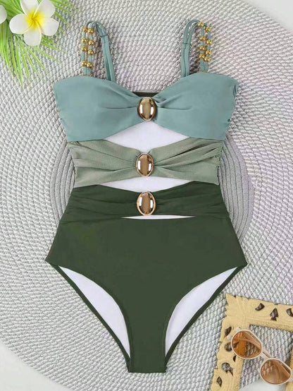 Traje de baño de una pieza y 3 colores