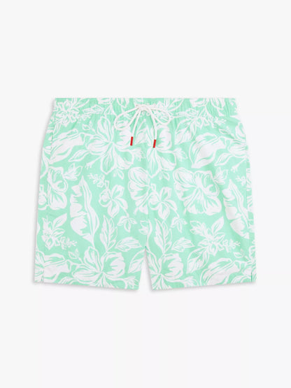 Traje de baño estampado tipo short 7" secado rápido