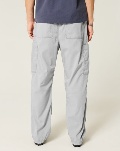 Pantalón ancho tipo cargo