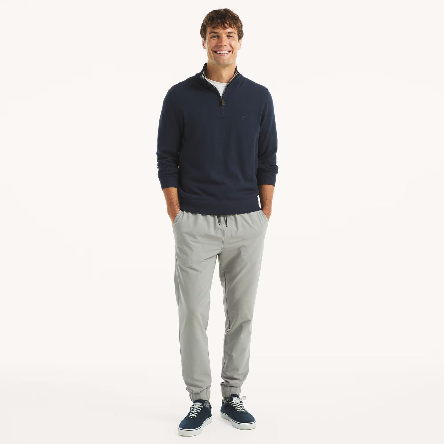 Sudadera Navtech con cremallera y logo