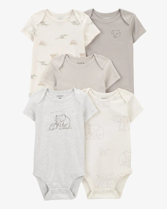 5 Pack Bodys para pequeños