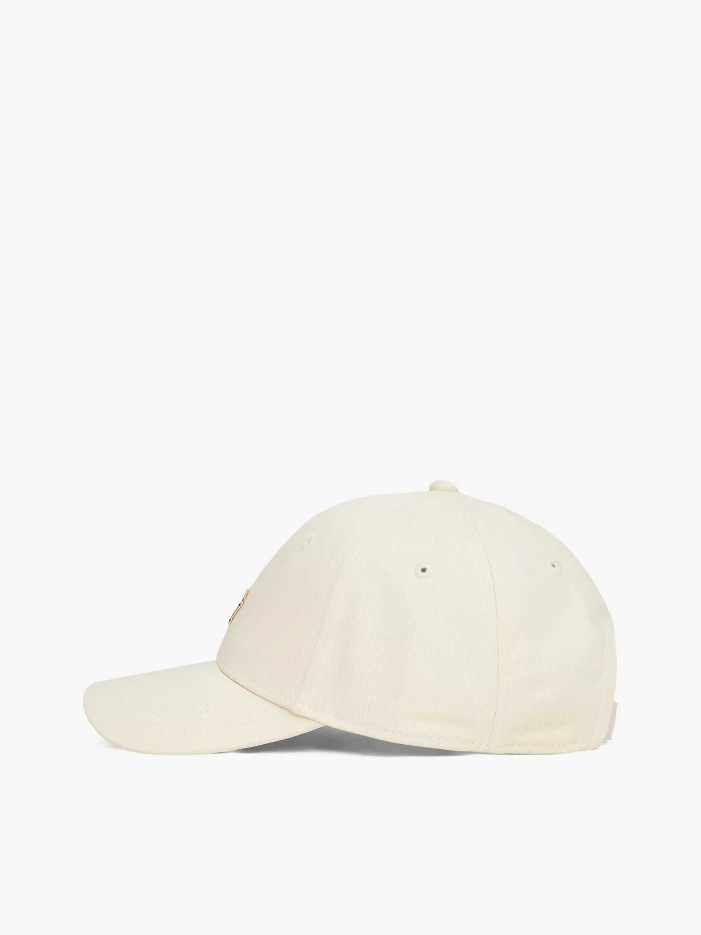 Gorra con logo en broche
