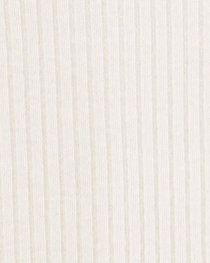 5 Pack Bodys unicolor ribetados para pequeños