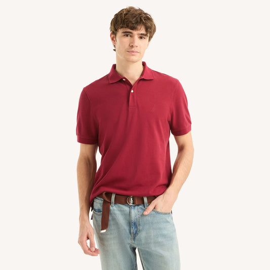 Chemise regular unicolor con logo