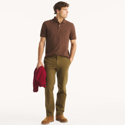 Chemise regular unicolor con logo