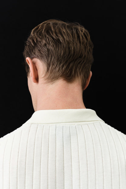 Chemise ajustada tejido canale con cremallera