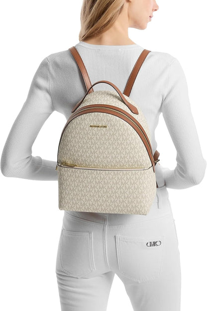 Bolso tipo morral con estampado