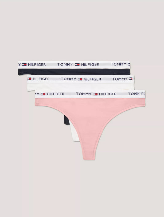 3 Pack panties de algodón tipo hilo