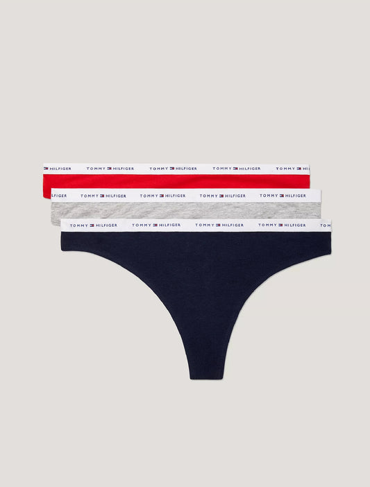 3 Pack panties de algodón tipo hilo