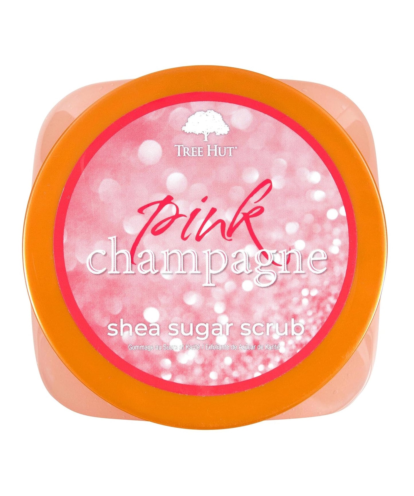 Exfoliante corporal de azúcar Pink Champagne