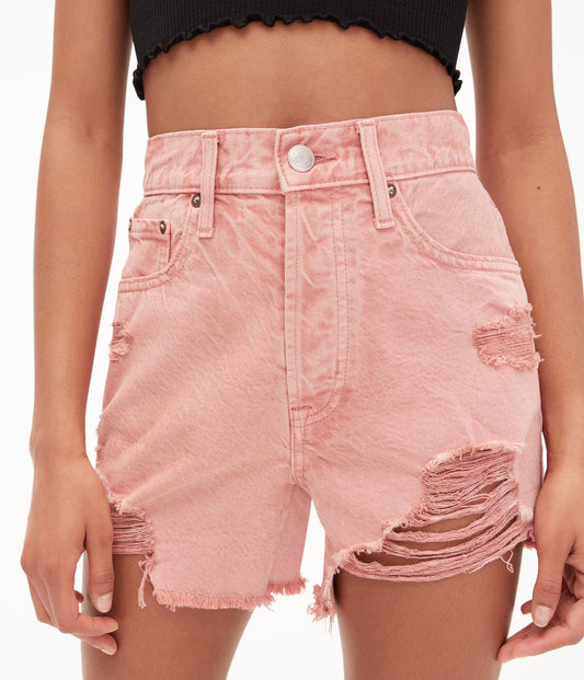 Premium Air '90s High-Rise Cutoff Denim Shorts