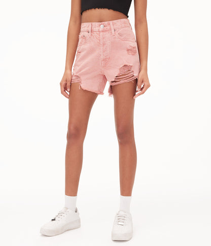 Premium Air '90s High-Rise Cutoff Denim Shorts