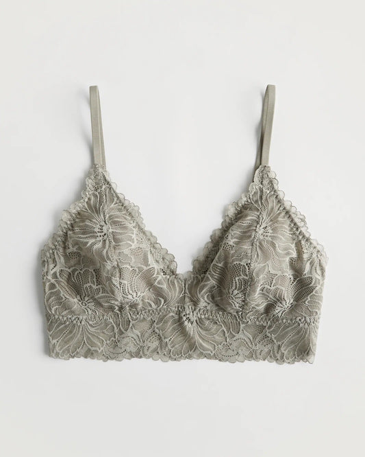 Gilly Hicks Longline Lace Triangle Bralette