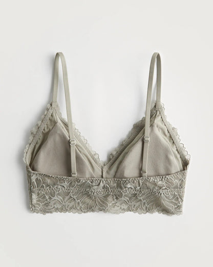 Gilly Hicks Longline Lace Triangle Bralette