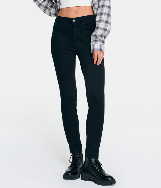 High-Rise Color Wash Jegging